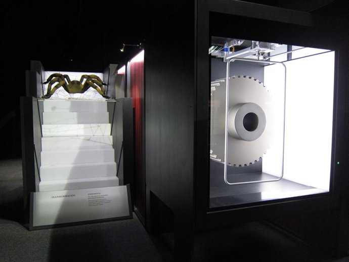 Algunos de los artilugios que se muestran en la exposición