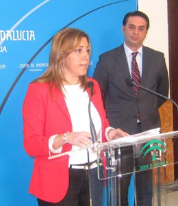 Susana Díaz, este viernes
