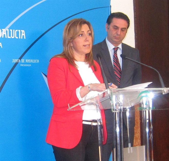 Susana Díaz, este viernes