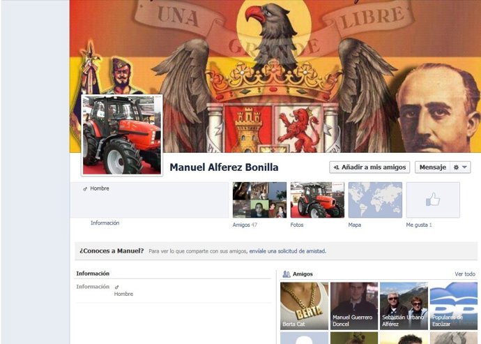 Foto de pefil del portavoz del PP en Escúzar