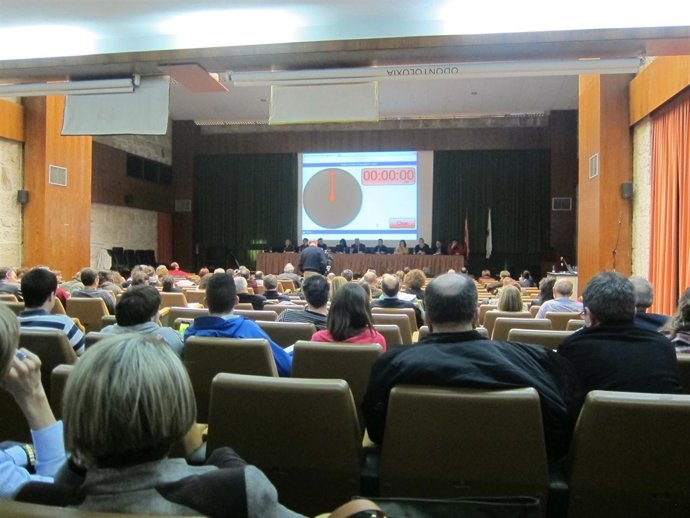 El claustro de la USC rechaza los presupuestos para 2013