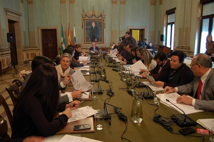 El pleno del Ayuntamiento de Huelva del mes de marzo. 