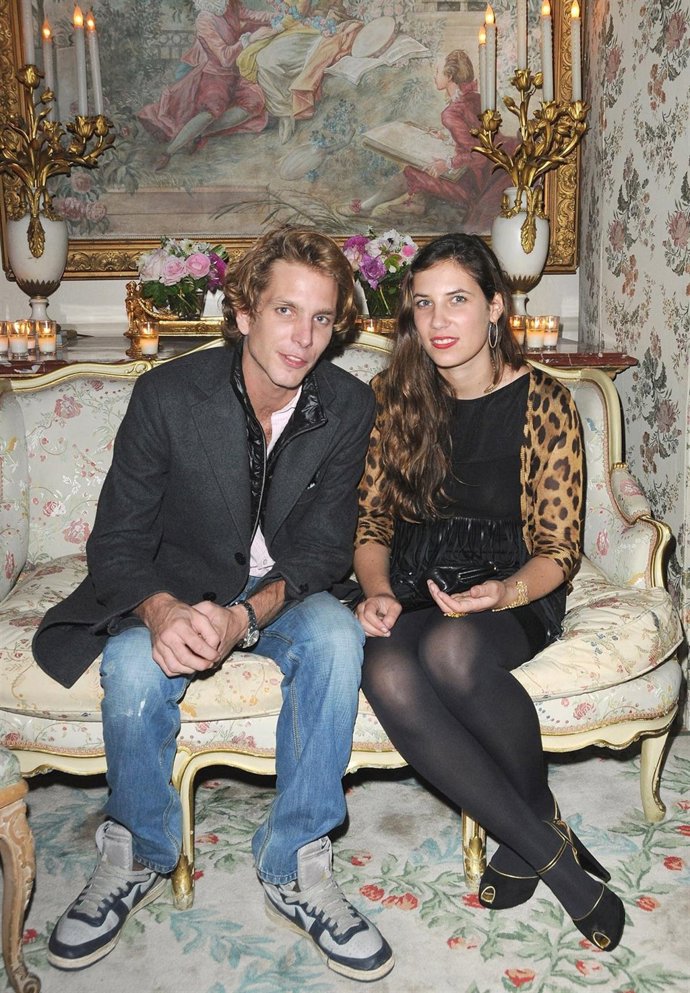 Andrea Casiraghi y Tatiana Santo Domingo