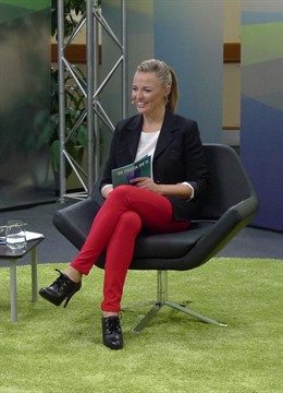 Carolina Ferre, presentadora de Se trata de ti