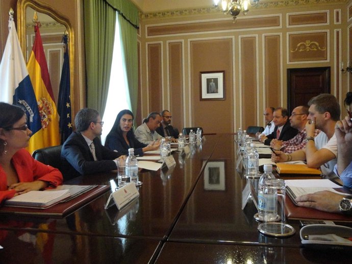 La delegada del Gobierno en Canarias, María del Carmen Hernández Bento