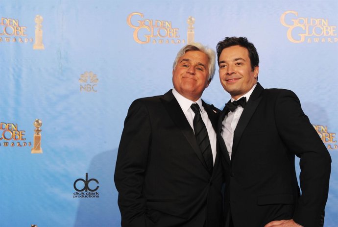 Jay Leno y Jimmy Fallon