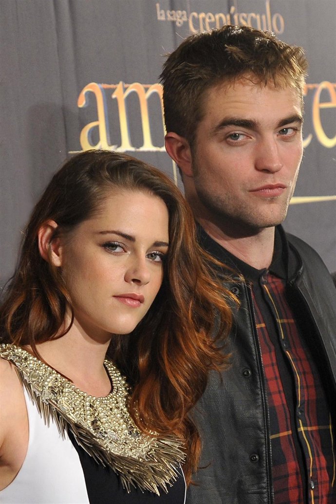 Kristen Stewart y Pattinson     