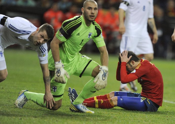 David Villa, ante Finlandia