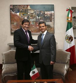 El presidente del Principado se reune con Peña Nieto.