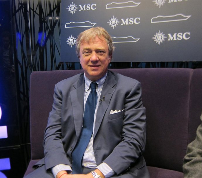 Consejero delegado de MSC Cruceros, Pierfrancesco Vago