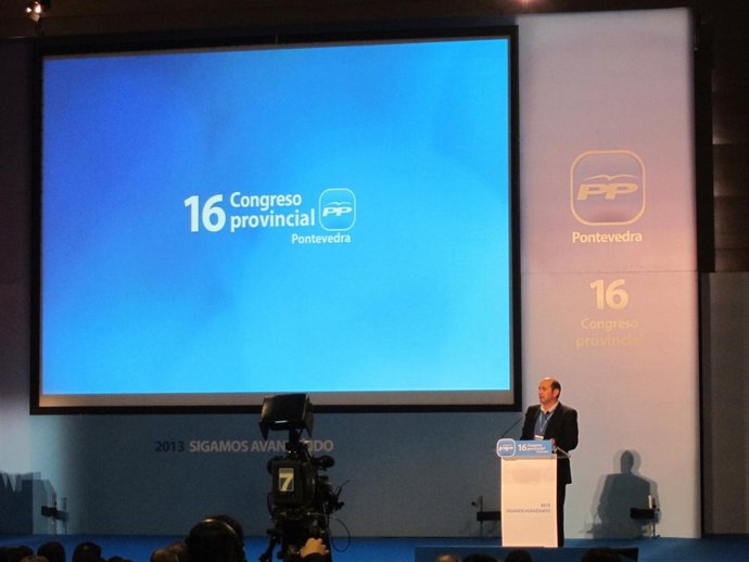 Louzán En Congreso Provincial Del PP De Pontevedra