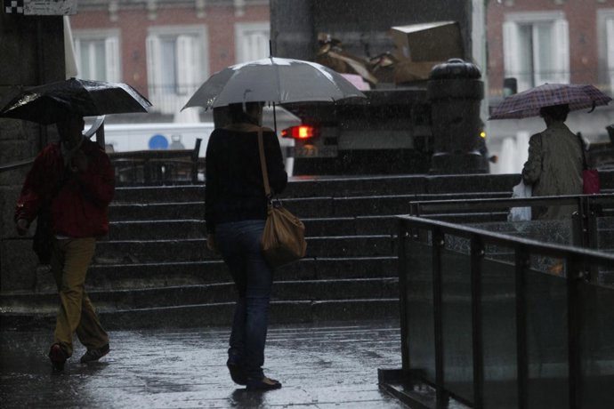 Recursos de lluvias en Madrid