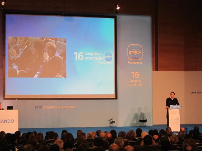 Feijóo En El Congreso Provincial De Pontevedra