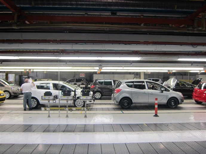 Planta de Opel en Figueruelas.