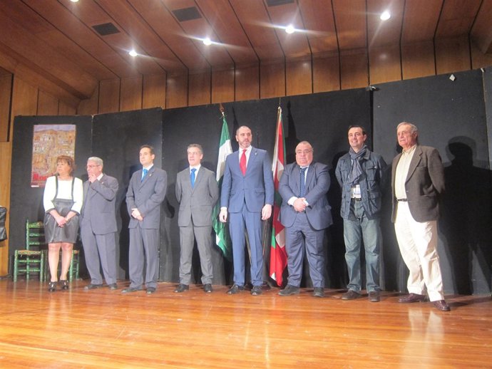 Antonio José Lucas con el lehendakari, Iñigo Urkullu