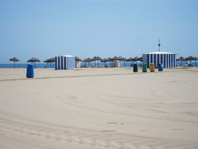 Playa de la ciudad de Valencia