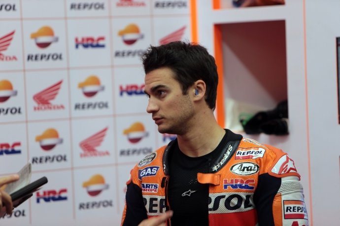 Dani Pedrosa en los test de Jerez