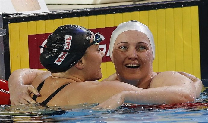 La nadadora española Melanie Costa