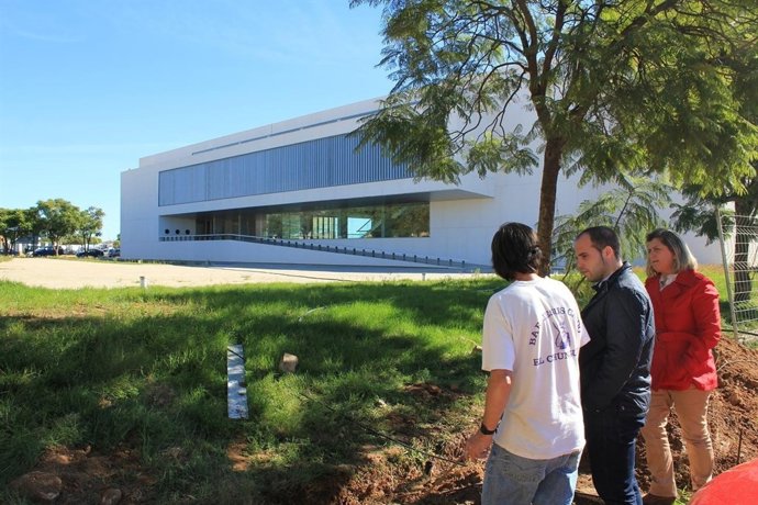 El Centro de Exposiciones y Congresos de Ayamonte (CECA).