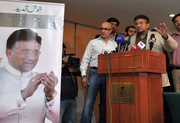 Expresidente paquistaní Pervez Musharraf 
