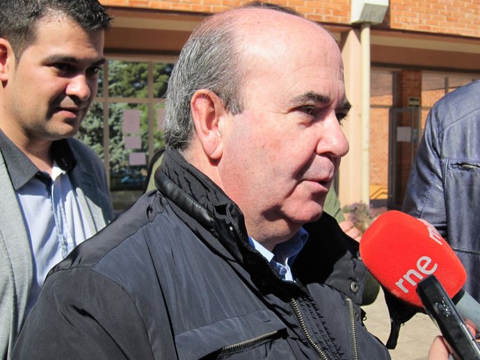 Gaspar Zarrías, en Lardero