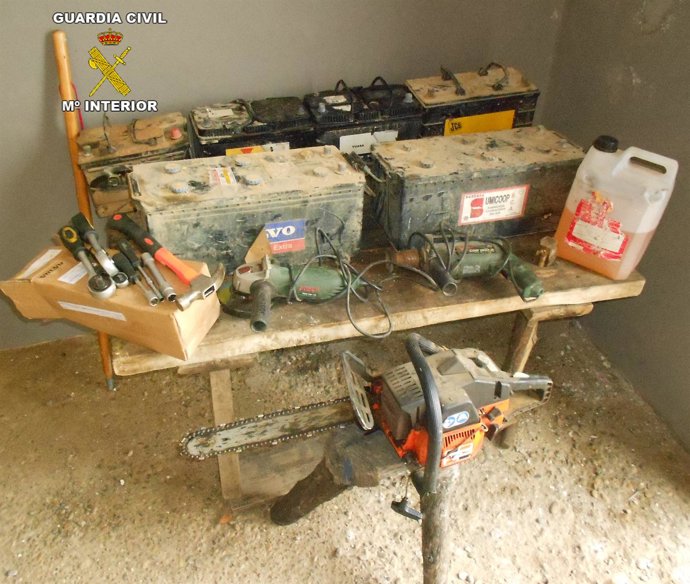 Maquinaria recuperada