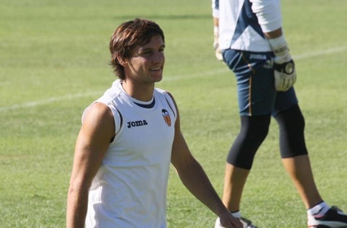 El Delantero Del Valencia Pablo Piatti
