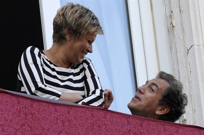 Terelu Campos junto a Carlos Pmbo