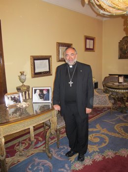 El Arzobispo de Oviedo, Jesús Sanz Montes