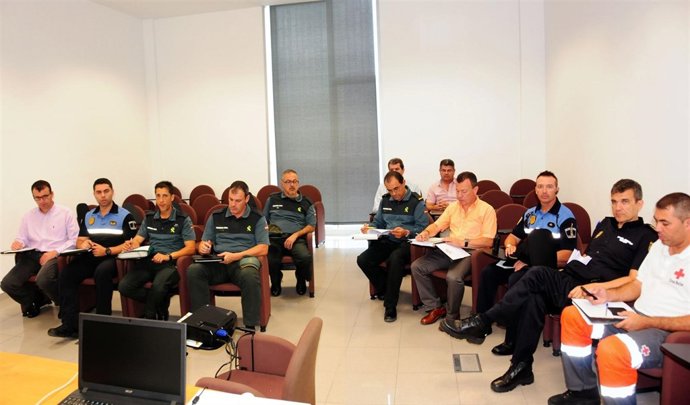 Reunión de seguridad en San Bartolomé de Tirajana para Semana Santa
