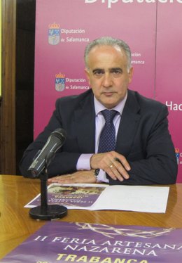 El alcalde de Barruecopardo (Salamanca), Jesús María Ortiz