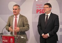 PSOE murciano y valenciano crean un frente común en defensa del trasvase Tajo-Segura
