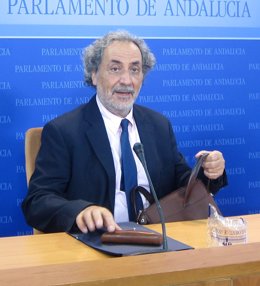 José Chamizo, En Rueda De Prensa En El Parlamento