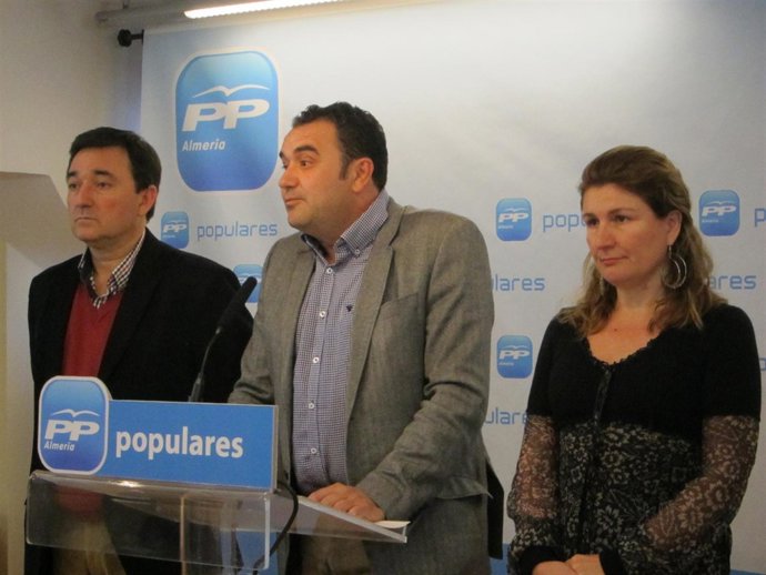 Jesús Gázquez, José Cara, Rosalía Espinosa (PP)