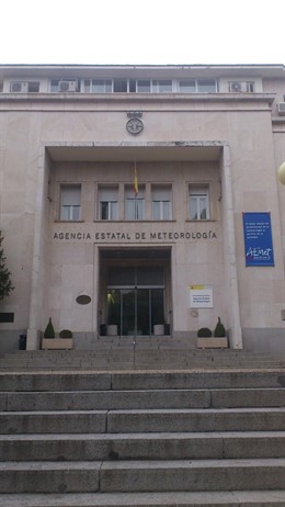 Sede central de la Agencia Estatal de Meteorología, en Madrid