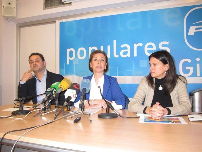 Rueda de prensa del PP en Gijón