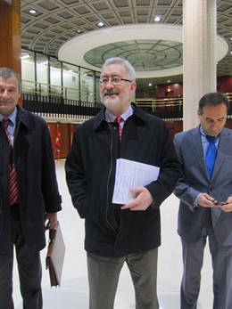 El consejero Antonio Ávila, hoy en el TC