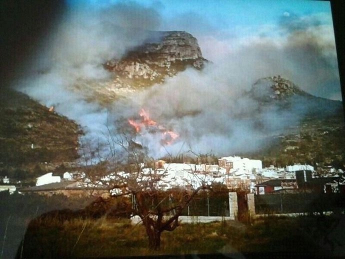 Incendio de Barx