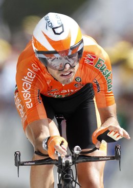 El Ciclista Español Samuel Sánchez