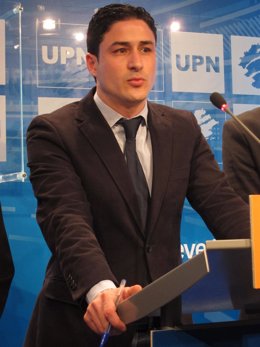 El secretario general de UPN, Óscar Arizcuren