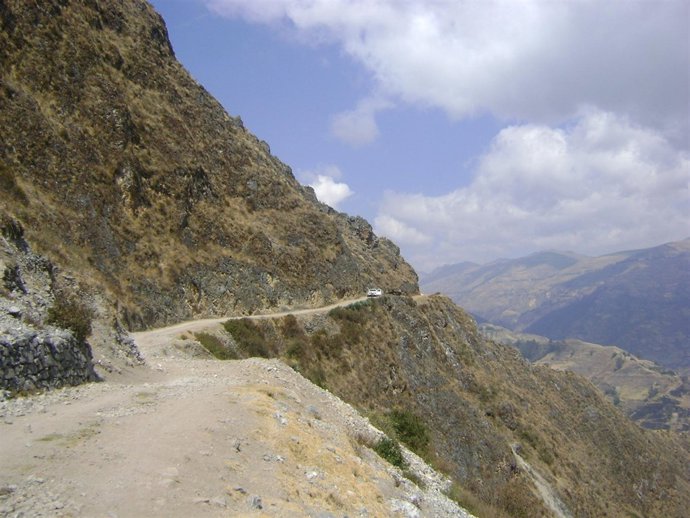 Zona en la que OHL rehabilitará una carretera en Perú
