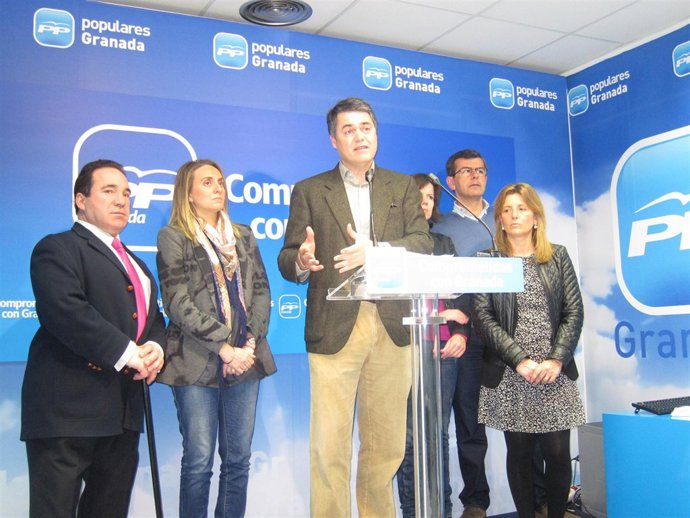 El portavoz del PP en el Parlamento andaluz, Carlos Rojas.