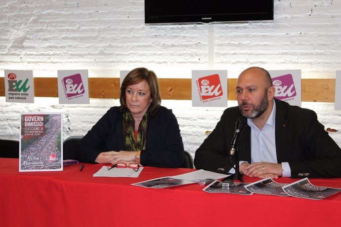 Marga Sanz y Ricardo Sixto en rueda de prensa
