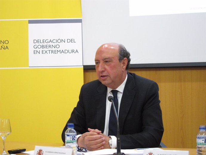 Delegado del Gobierno en Extremadura, Germán López Iglesias