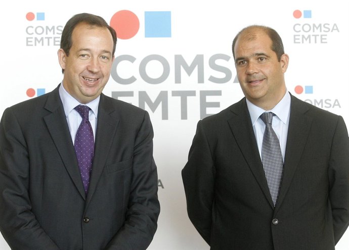 Jorge Miarnau y Carles Sumarroca, de Comsa Emte