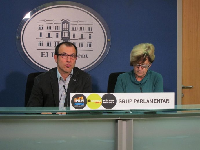 Biel Barceló y Joana Lluïsa Mascaró