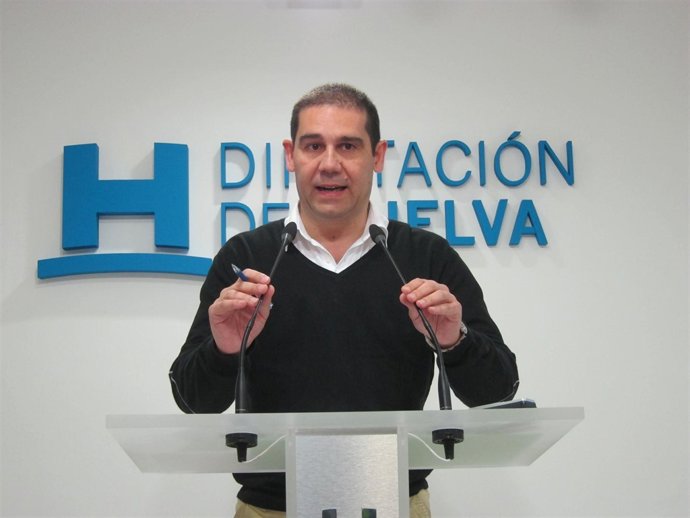 El alcalde de Jabugo, José Luis Ramos. 