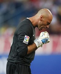 Willy Caballero: "Fallé contra el Espanyol y me dolió"