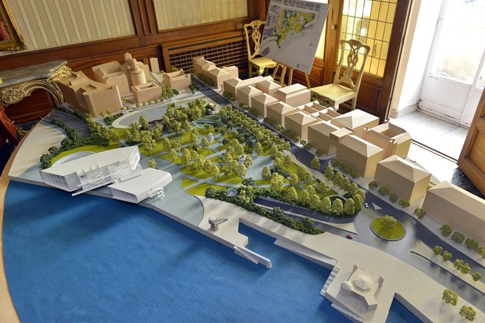 Maqueta Jardines de Pereda