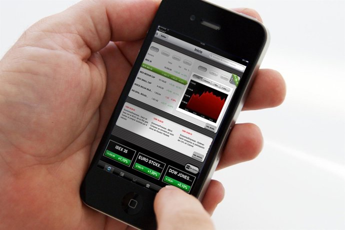 Aplicación de La Caixa para operar en Bolsa